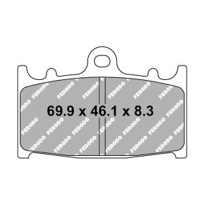 Plaquette de frein Métal Fritté Sinter Grip Road - R90 1989-2023